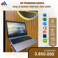 LAPTOP HP PROBOOK 650G2/ CHIP I5-6200U/ RAM 8G/ SSD 256G / AMD M7 465 2G