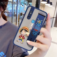 Hontinga เคสโทรศัพท์มือถือ (มีสายรัดข้อมือ) เคสวีโว่ ลายการ์ตูนวันพีช สำหรับVIVO V15 V15 Pro