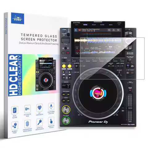 Tempered Glass Screen Protector for AlphaTheta CDJ-3000, for Pioneer DJ CDJ-3000 Professional DJ Pla
