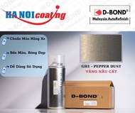 Sơn Xịt Xóa Vết Xước Ô TÔ CHEVROLET CRUZE Màu VÀNG NÂU CÁT Code GH1 - PEPPER DUST Chính Hãng D-BOND