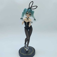 Original Genuine Anime Figure Hatsune Miku Rabbit Girl Kawaii Model Doll Genuine Action Anime Miku F