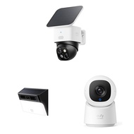 【セット買い】Anker Eufy SoloCam S340（屋外カメラ） + Solar Wall Light Cam S120 (屋外カメラ) + Indoor Cam C220 (屋内カメラ)