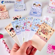 NOBELJIAOO 10Pcs Kids Christmas Reward Tear Scratch Card Self-adhesive Stickers Tear Off Card Xmas S