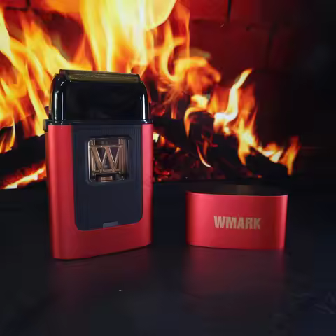 WMARK Shaver Professional Beard Trimmer Electric Shaver 10000 RPM Vector Motor Portable Shaving Mach