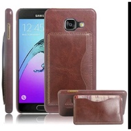 KZ665 Samsungj7 216 Leather Case Card Slot Cover Leathercase