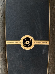 Smoothstar 34" Pro Filipe Toledo #77 Surfskate