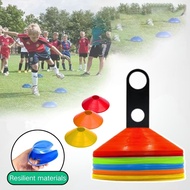 Combo of 10 Training Marker Disc for soccer training, tactical, soccer Marker (with black handle )