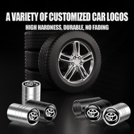 4Pcs Car Styling Metal Tire Stem Caps Rim Accessories Yaris Highlander Rav4 Chr TRD Mirai 【hot】