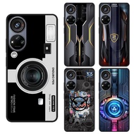 Phone Case For ZTE Axon 40 SE Cover Blade V40S Anti-fingerprint Silicone Soft Anti-knock Shell For Z