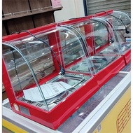 Commercial Food Warmer Display Multi-functional Warmer Showcase for Hot Pastry Fried Chicken, Pizza 