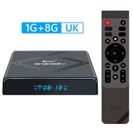 Android 14 Smart Tv Box With Remote Bt5.0 Media Player Led Indicator 4k Hd Tv Video Player For Hd Mo