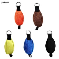 yuksok 350g / 12.3oz Arborist Tree Surgeon Throw Weight Bag With 20mm Stainless Steel Ring Attach To