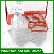 I01035003 Aluminum Engine Oil Cooler for Jetta Amarok Passat Golf 6 1.8 2.0 06J 117 021 E 06J 117 02