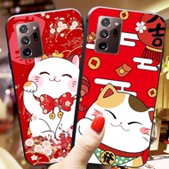 Samsung note 20 ultra Case Lucky Cat Calls Fortune
