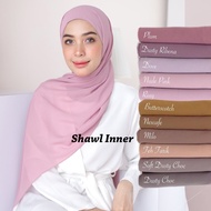 INSTANT SHAWL INNER TUDUNG SARUNG SHAWL LABUH CHIFFON RINGAN