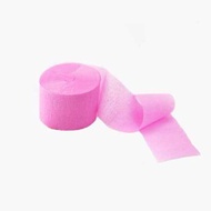 [SG SELLER] Candy Pink Crepe Paper Party Streamer Party Backdrop Decoration