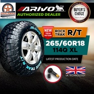 ARIVO 265/60 R18 114Q XL - ROCK TRAK R/T with free stainless tire valves
