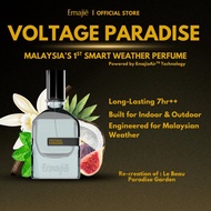 EMAJIE VOLTAGE PARADISE Perfume for Men 30ml Long Lasting Muslim Friendly