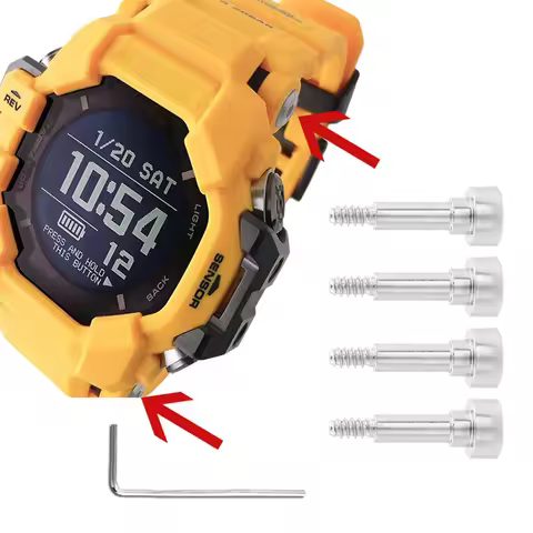 Rangeman GPR H1000 Screw Accessories For Casio 3554 Watch GPR-H1000 Screw Strap Side Nut Female Conn