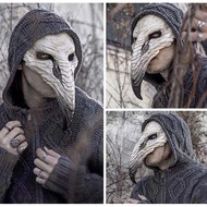 Halloween Plague Beak Mask Punk Steam Black Disease Doctor Plague Mask