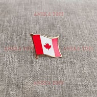 Canada Flag Pin Canada Flag Pin Canada Flag Brooch Pin Canada Flag Pin Canada - Various Hats Pin Tud