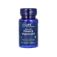 [LIFE EXTENSION] Bioactive Folate and Vitamin B12 Methylcobalamin