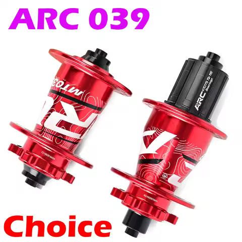 ARC 039 MTB Bike Hub: High-Performance Front and Rear Bicycle Hub with 6 Pawls, 114 Engagement Point