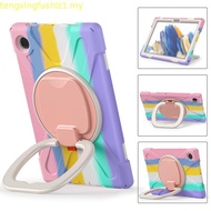 Suitable for Samsung Tab A8 10.5 Tablet Silicone Protective Case X200/X205 Handheld Rotating Three-P