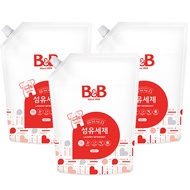 [B&B] Laundry Detergent 1500ml x 3ea / B&B Laundry Detergent for baby refill pack/Genuine B&B / B&B 