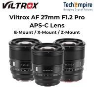 Viltrox 27MM F1.2 Pro APS-C Lens Prime Lens Autofocus for Sony E-Mount/ Nikon Z-Mount/ Fujifilm X-Mo