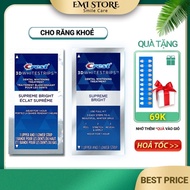 Crest 3D Whitestrips Supreme Bright teeth whitening strips - Outstanding whitening, suitable for hea