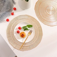 1Pc 38x38cm Round Placemat Home Tea Coaster Heat Insulation Pad Western Restaurant Mat