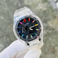 นาฬิกา ผู้ชาย casio สีดำ 2 ระบบ นาฬิกาข้อมือผู้ชาย ผู้หญิง มีหลายสีให้เลือก นาฬิกาแฟชั่น
