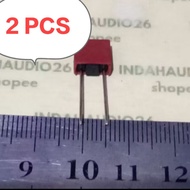 MERAH 2 PCS T3.15A 250v fuse red box fuse 3.15A 250v fuse leg distance 5mm 3.15 ampere T3.15A 250v r