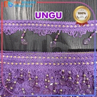 RENDA SATU HATI CRYSTAL GORDEN 145M / HARGA PER ROLL