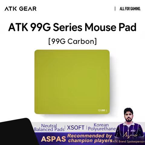 ATK 99G Air Xsoft Esports Mousepad Anti Slip Balanced Gaming Mat Stitched Edge Desk Accessories for 