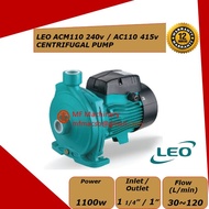 Mf LEO ACM110 ACM-110 240v / AC-110L AC110L AC-110 AC110 415v 1.5HP Centrifugal Pump