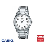 CASIO นาฬิกาข้อมือ CASIO รุ่น MTP-1183A-7BDF วัสดุสเตนเลสสตีล สีขาว