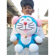 Boneka Doraemon Pake Headsheat Pink / Boneka Doraemon / Doraemon New