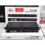 Equalizer Equalizer/ Equalizer/ EQ DBX 215 Sub/ Equalizer Dbx 215 Sub 2 Channel 1 Sub Level Grade A 