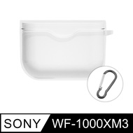 SONY WF-1000XM3 藍牙耳機專用 TPU透明保護套(附扣環)