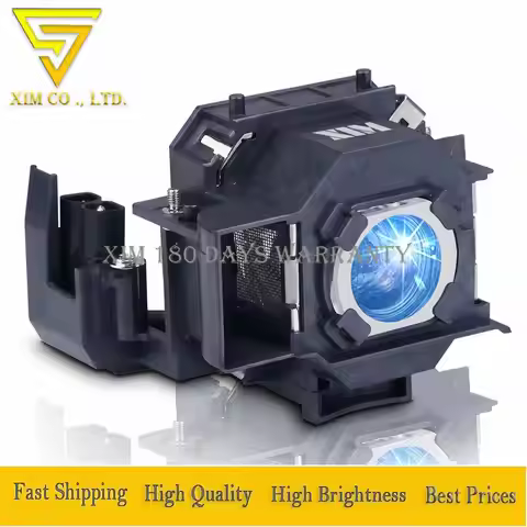 ELPLP34/V13H010L34 Replacement Projector Lamp for Epson PowerLite 62C 76C 82C EMP-62 EMP-62C EMP-63 
