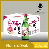 Jinro Plum Soju - 20 Bottles x 320ml