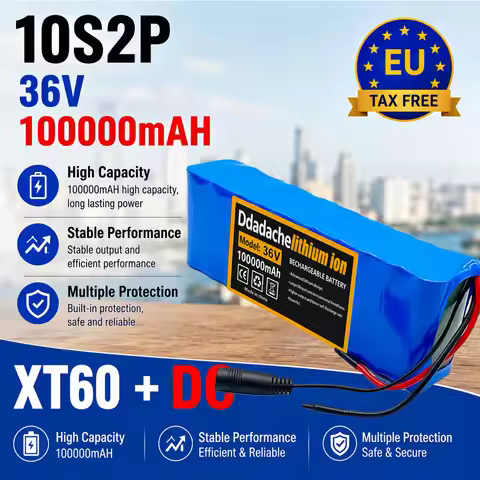 10S2P 36V 100000mAh 36v Electric Scooter Battery Lithium Electric Scooter 500W Electric Scooter Batt
