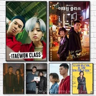 Korean Tv Series Itaewon Class Poster Print Wall Art Home Decoration,No Frame Canvas Painting Gift 0