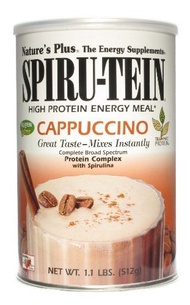 [USA]_Natures Plus Spiru-Tein Shake Cappuccino -- 1.05 lbs