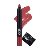 Nykaa Cosmetics Matte-illicious Lip Crayon - High-Pigmented Lip Color - Non-Sticky Products with Nou