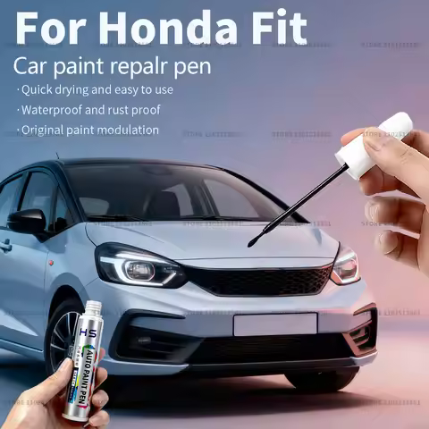 Car Paint Repair Pen Touch Up Scratch Remover DIY Auto Accessories For Honda Fit White NH883P NH909P