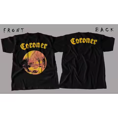 Coroner Band Album Double Sided T Shirt Full Size S To 5Xl Tp491