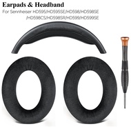 Earpads & Headband Cover for Sennheiser HD595/HD595SE/HD598/HD598SE/HD598CS/HD598SR/HD599/HD599SE He
